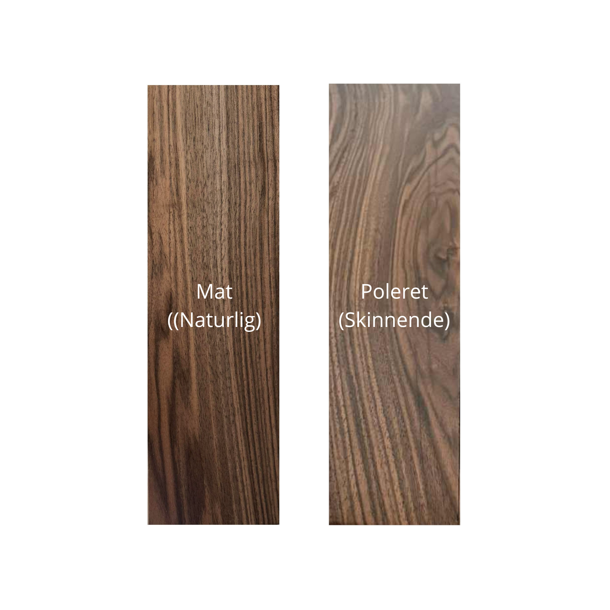 Rundt plankebord m. valnød/metal stjernestel + (0-2 tillægsplader)