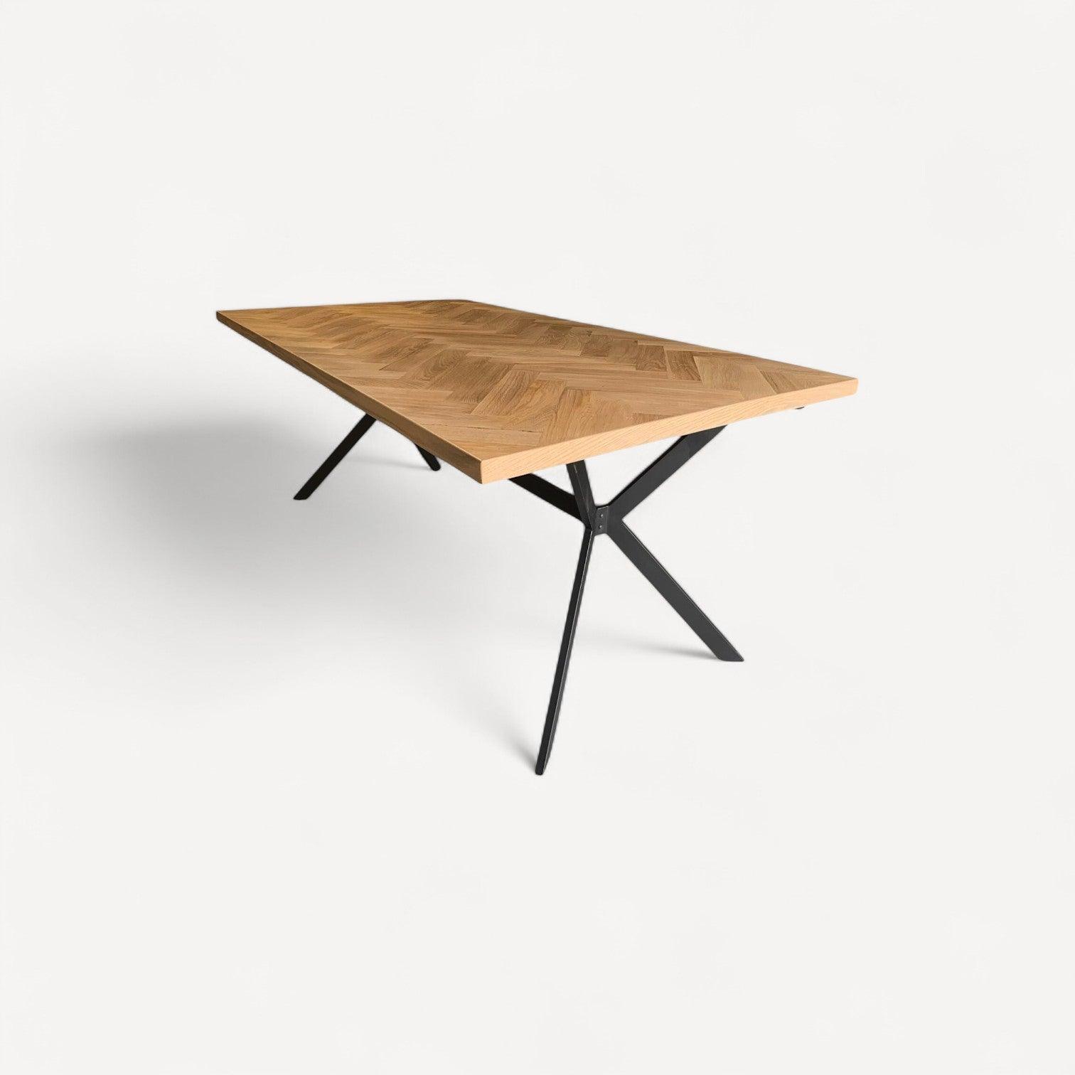 Sildebensbord m. metalbordstel + (0-2 tillægsplader)