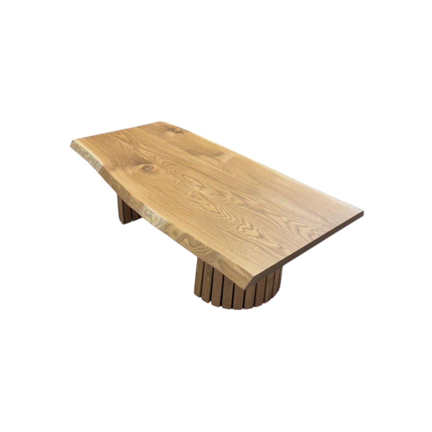 Sofabord m. massiv lamelben eg