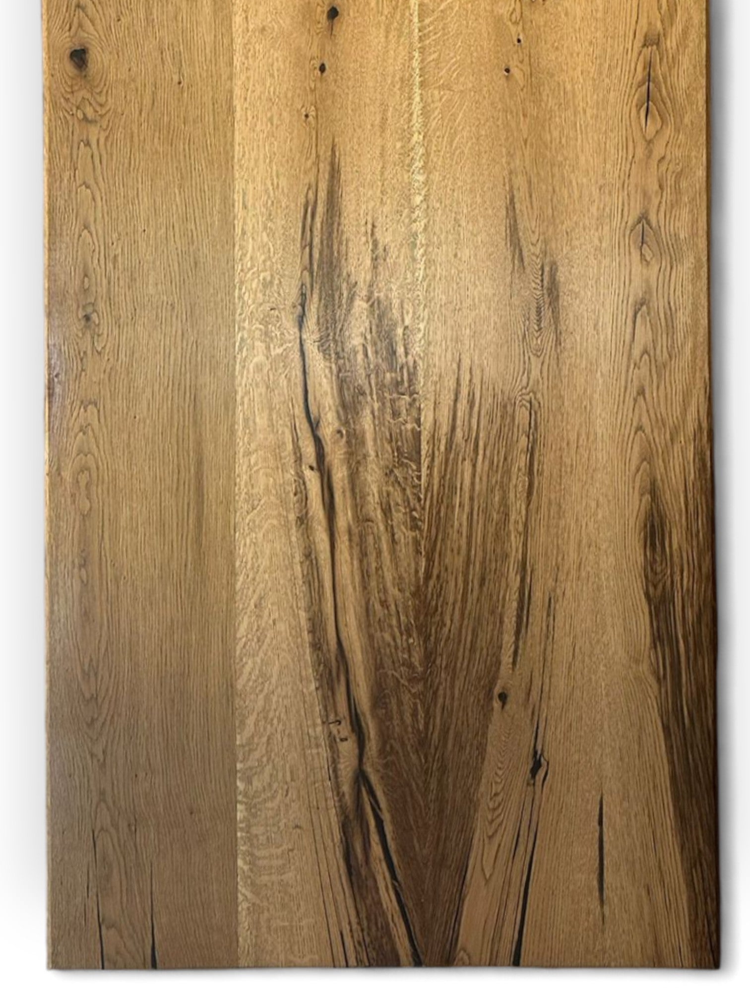 Eg plankebord: 250x95 cm