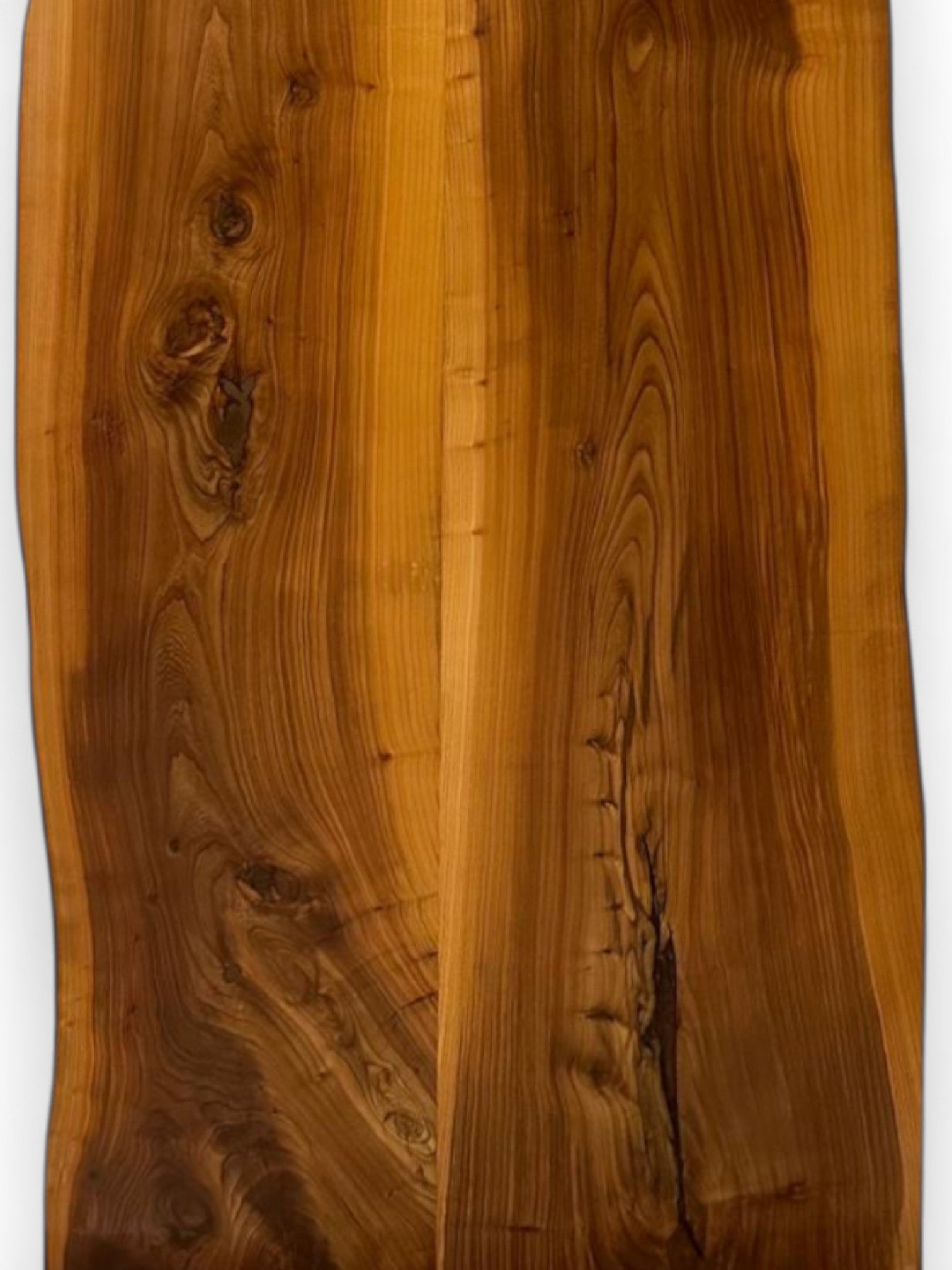 Elm plankebord: 250 x 90 cm