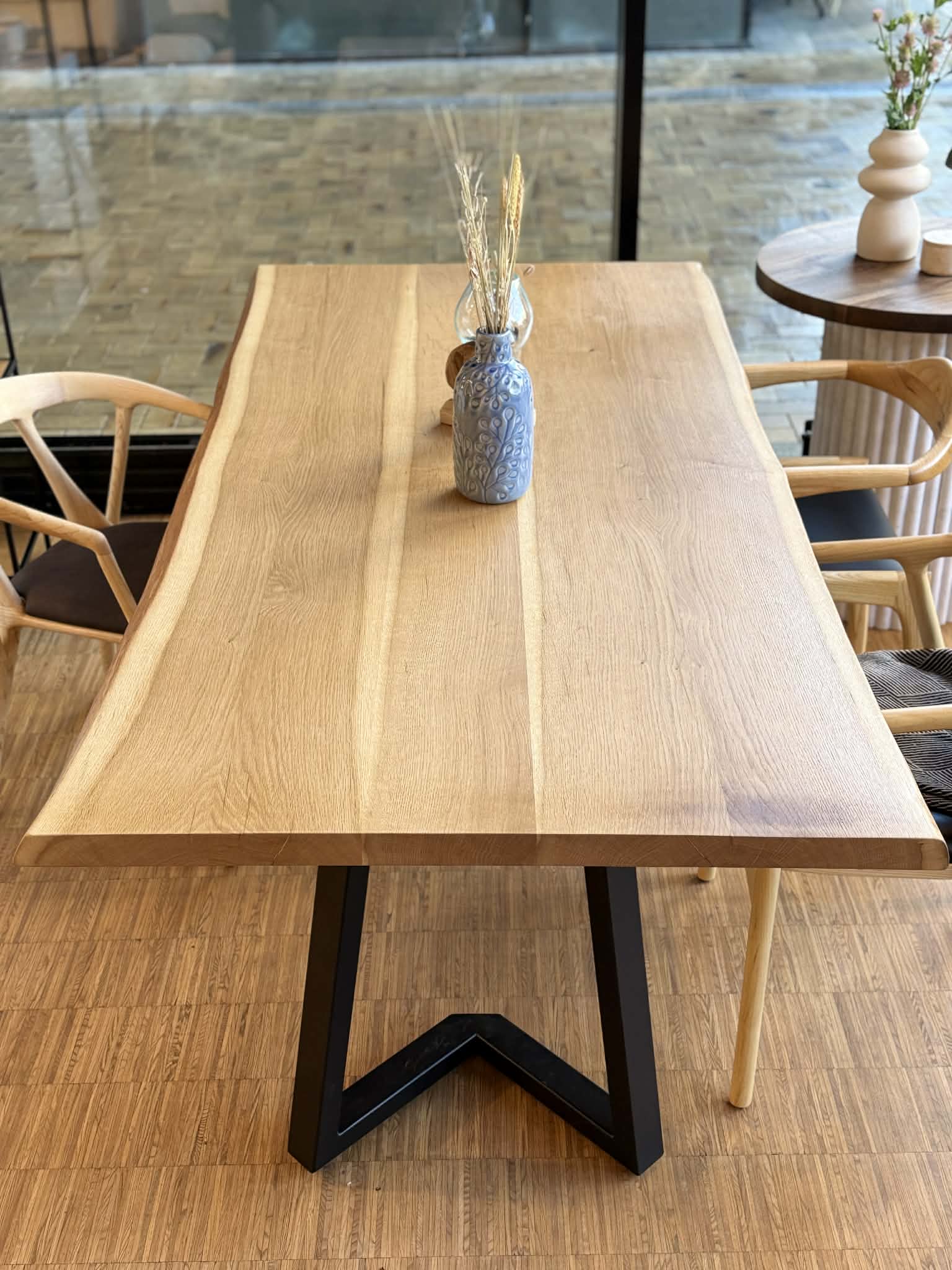 Eg plankebord: 210x100 cm