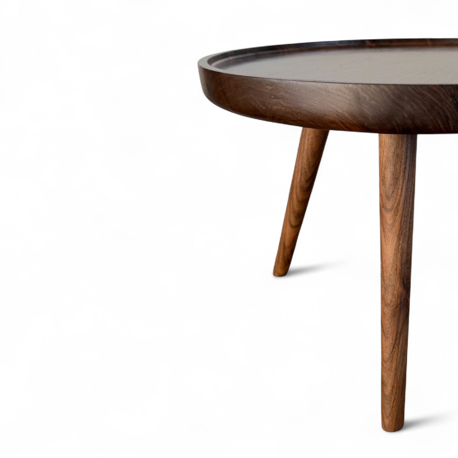 Rundt Sofabord: valnød YZ-12