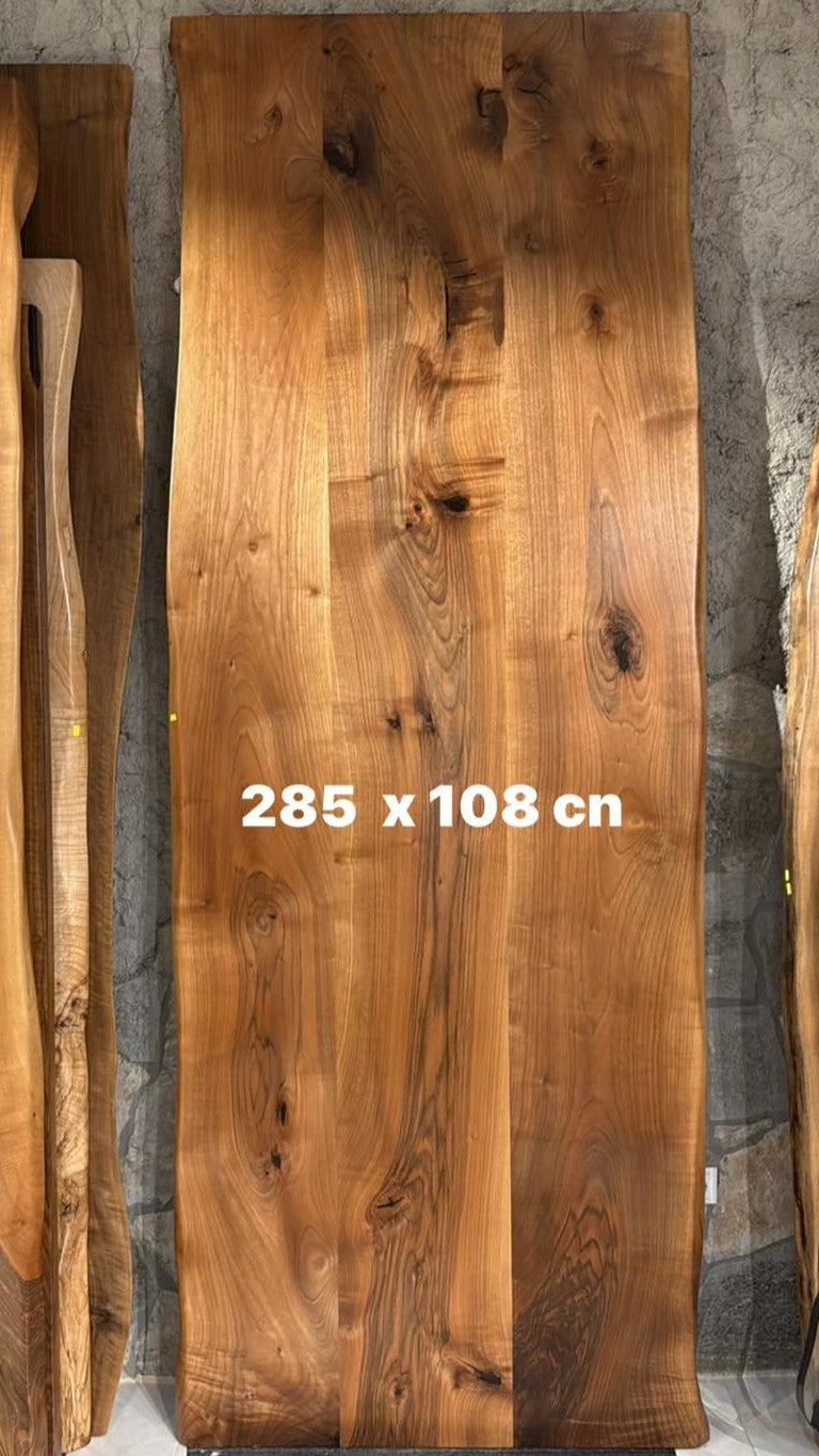 Valnød plankebord 290x108 cm